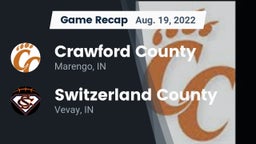 Recap: Crawford County  vs. Switzerland County  2022