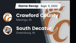 Recap: Crawford County  vs. South Decatur  2022