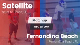 Matchup: Satellite vs. Fernandina Beach  2017