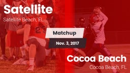 Matchup: Satellite vs. Cocoa Beach  2017