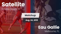 Matchup: Satellite vs. Eau Gallie  2018