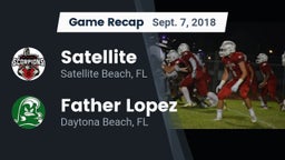 Recap: Satellite  vs. Father Lopez  2018