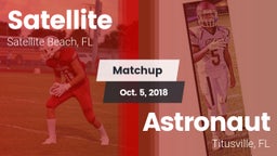 Matchup: Satellite vs. Astronaut  2018