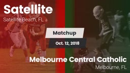 Matchup: Satellite vs. Melbourne Central Catholic  2018