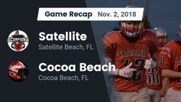 Recap: Satellite  vs. Cocoa Beach  2018