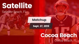 Matchup: Satellite vs. Cocoa Beach  2019
