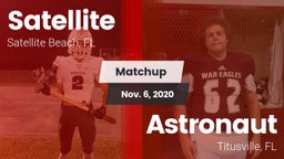 Matchup: Satellite vs. Astronaut  2020