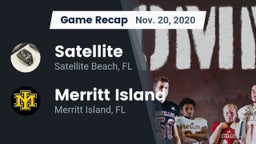 Recap: Satellite  vs. Merritt Island  2020