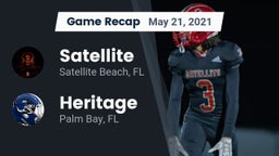 Recap: Satellite  vs. Heritage  2021