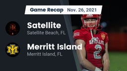 Recap: Satellite  vs. Merritt Island  2021