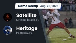 Recap: Satellite  vs. Heritage  2022