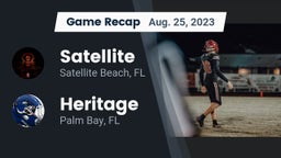 Recap: Satellite  vs. Heritage  2023