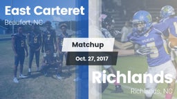 Matchup: East Carteret vs. Richlands  2017
