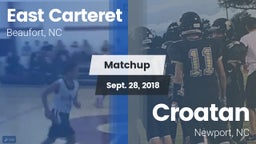 Matchup: East Carteret vs. Croatan  2018