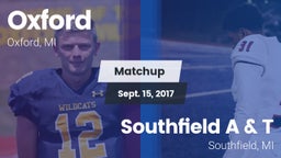 Matchup: Oxford vs. Southfield A & T 2017