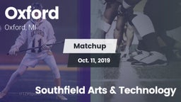 Matchup: Oxford vs. Southfield Arts & Technology 2019