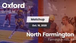 Matchup: Oxford vs. North Farmington  2020