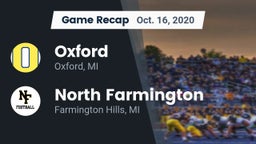 Recap: Oxford  vs. North Farmington  2020