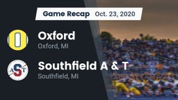 Recap: Oxford  vs. Southfield A & T 2020