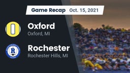 Recap: Oxford  vs. Rochester  2021