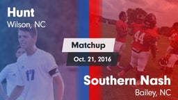 Matchup: Hunt vs. Southern Nash  2016