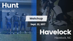 Matchup: Hunt vs. Havelock  2017