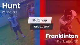 Matchup: Hunt vs. Franklinton  2017