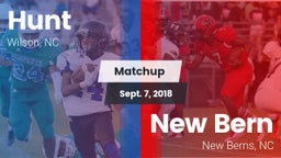 Matchup: Hunt vs. New Bern  2018