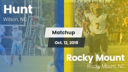 Matchup: Hunt vs. Rocky Mount  2018