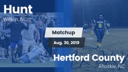 Matchup: Hunt vs. Hertford County  2019