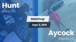 Matchup: Hunt vs. Aycock  2019