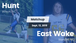 Matchup: Hunt vs. East Wake  2019