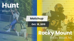 Matchup: Hunt vs. Rocky Mount  2019