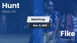 Matchup: Hunt vs. Fike  2019