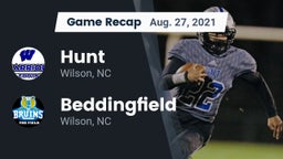 Recap: Hunt  vs. Beddingfield  2021