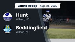 Recap: Hunt  vs. Beddingfield  2022