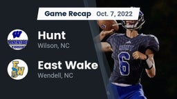 Recap: Hunt  vs. East Wake  2022