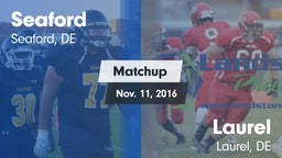 Matchup: Seaford vs. Laurel  2016