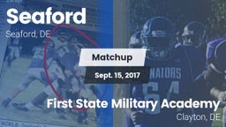 Matchup: Seaford vs. First State Military Academy 2017