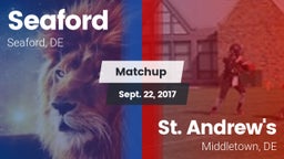 Matchup: Seaford vs. St. Andrew's  2017