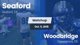 Matchup: Seaford vs. Woodbridge  2018