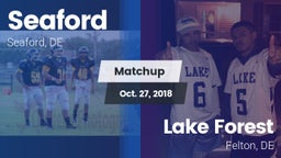 Matchup: Seaford vs. Lake Forest  2018