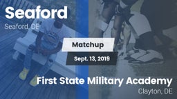 Matchup: Seaford vs. First State Military Academy 2019