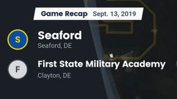 Recap: Seaford  vs. First State Military Academy 2019