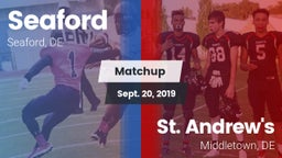 Matchup: Seaford vs. St. Andrew's  2019