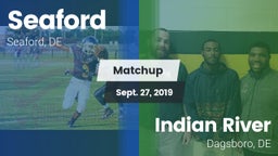Matchup: Seaford vs. Indian River  2019