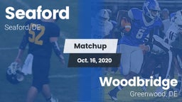 Matchup: Seaford vs. Woodbridge  2020