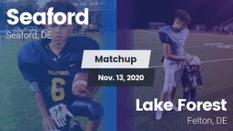 Matchup: Seaford vs. Lake Forest  2020