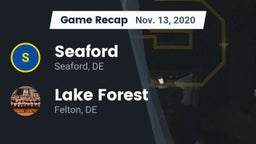 Recap: Seaford  vs. Lake Forest  2020