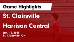 St. Clairsville  vs Harrison Central  Game Highlights - Jan. 15, 2019